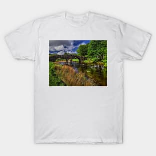 Two Bridges and West Dart River T-Shirt